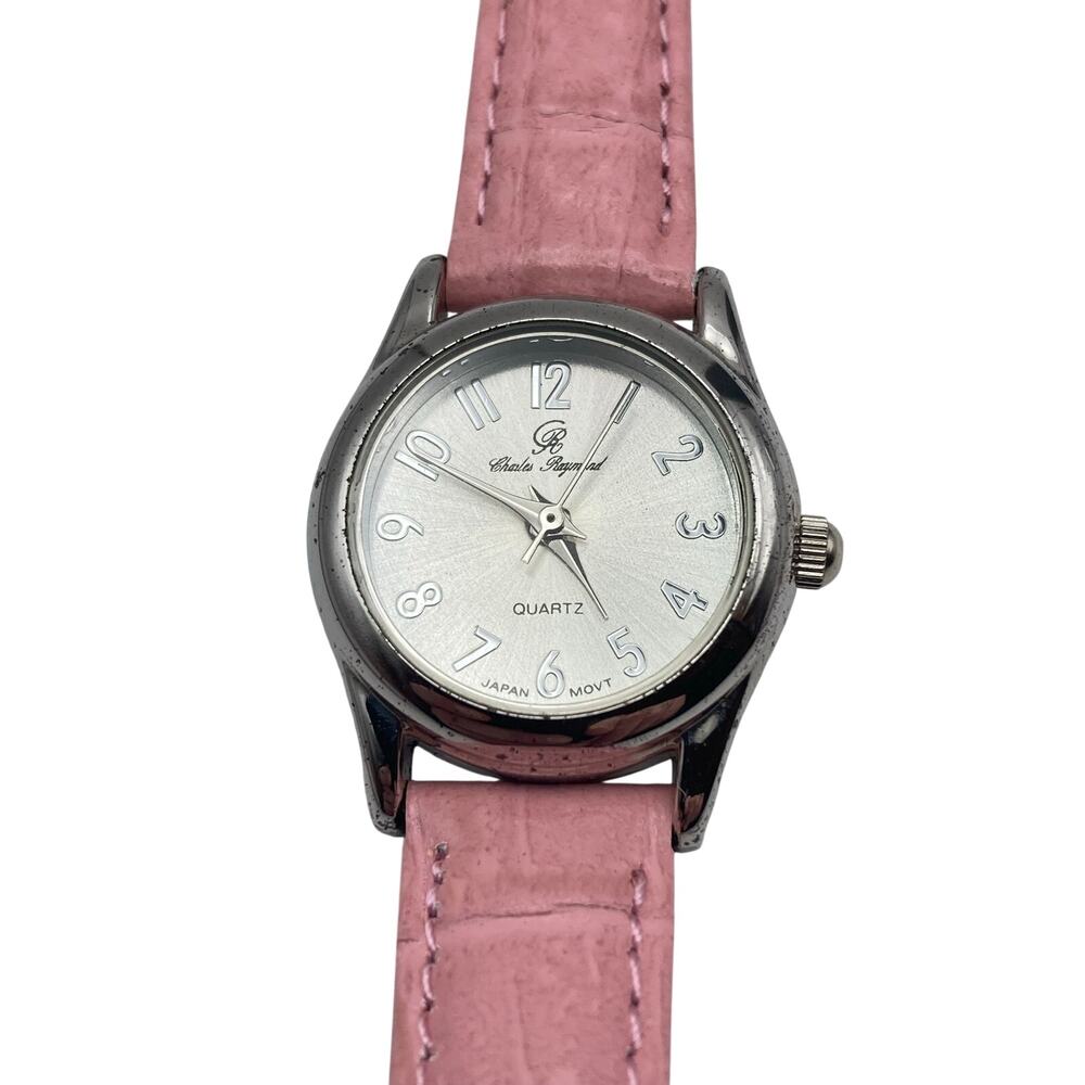 Charles Raymond Women's Watch 23mm - Fresh Battery - New Leather Strap WR